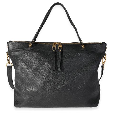 LOUIS VUITTON Empreinte Bastille MM Black 